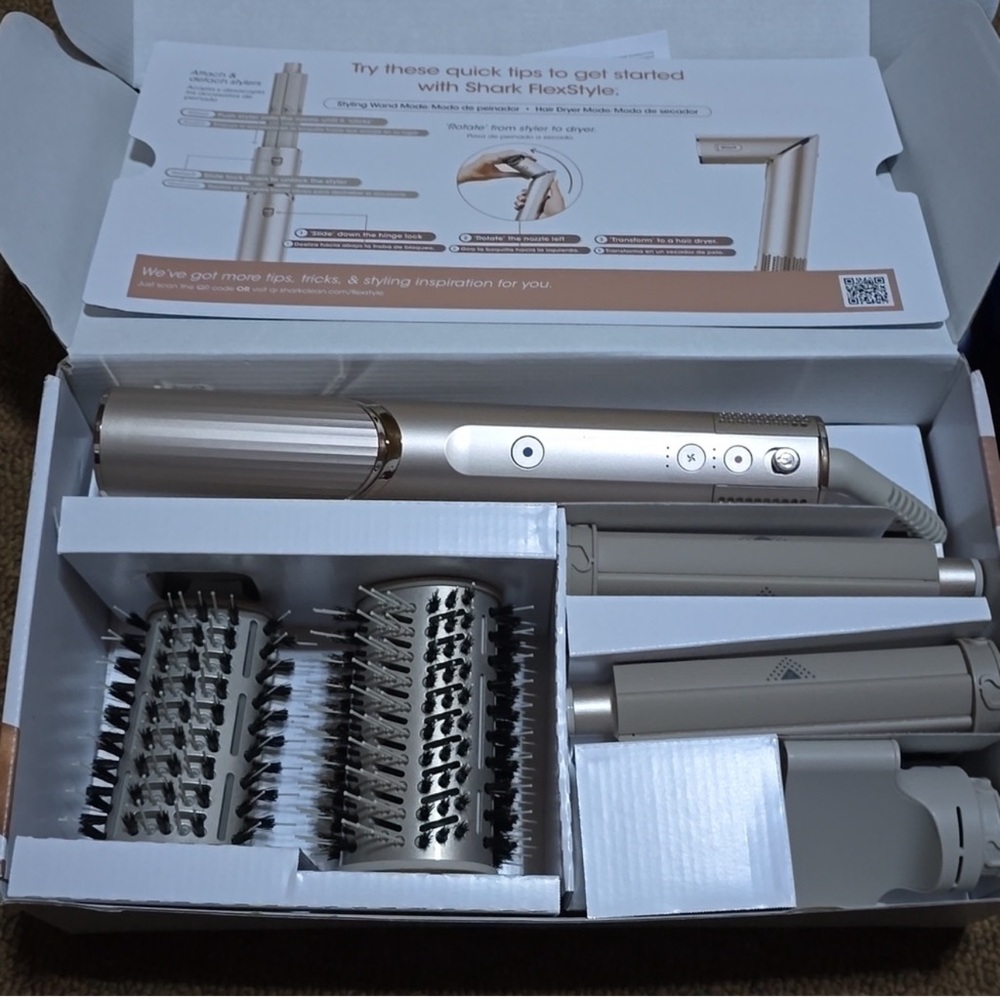 Shark FlexStyle Air Style & Drying System New in box